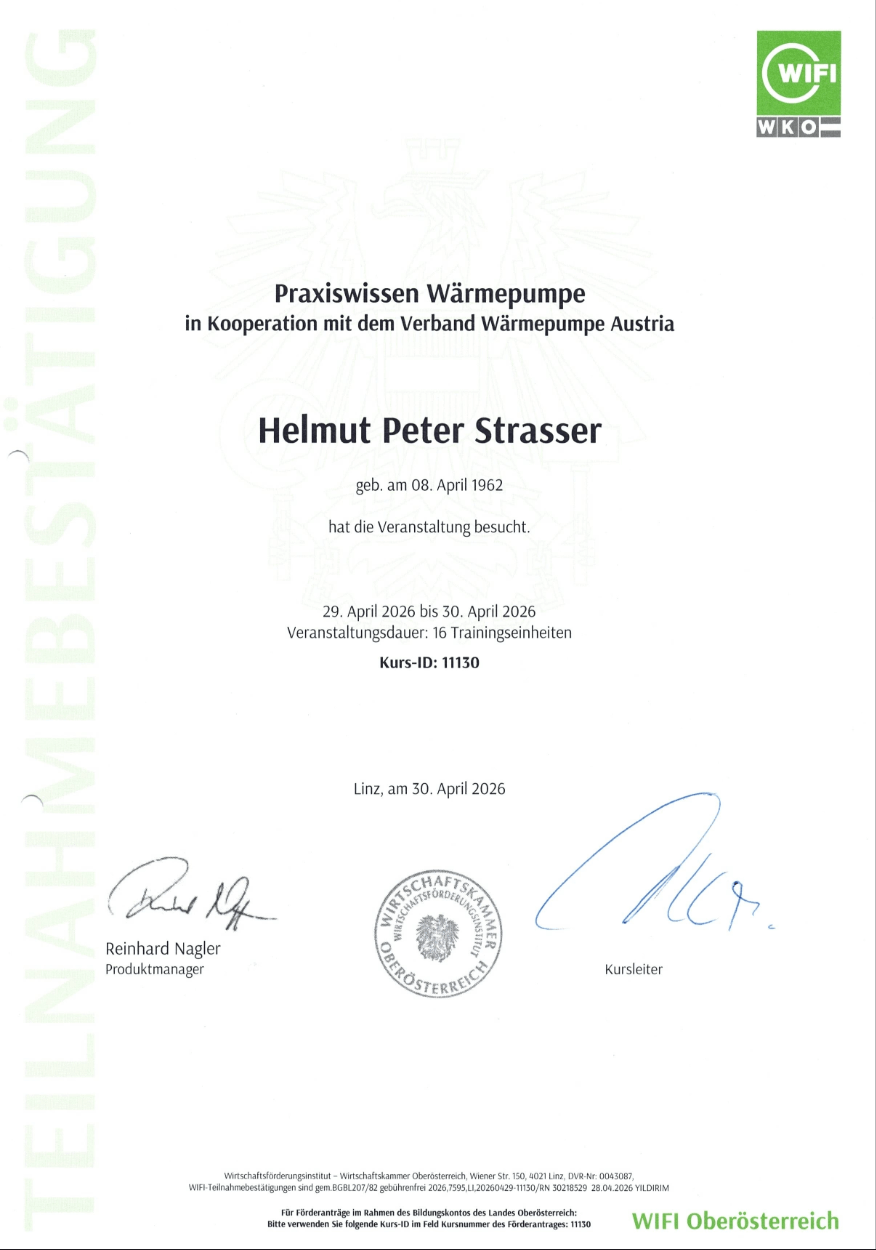 WKO WIFI Strasser